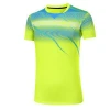 Wholesale Custom Badminton Sport Shirts Tennis T-shirt Man Shirt