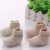 Import Wholesale custom GOTS certified 100% organic cotton winter warm anti slip unisex newborn baby socks from China
