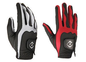 Wholesale Custom Leather Printing Golf Gloves For Man