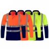 Wholesale Custom Logo Mesh Reflective Security Running Vest Reflective Safety Jacket Clothing For Construction