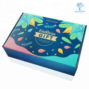 Wholesale custom printed unique corrugated  packing shipping mailer box