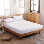 Wholesale Customized Color Fitted Waterproof Mattress Cover mattress protector