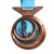 Import Wholesale customized hot selling metal sports engraving metal medal with lanyard from China