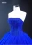 Import Wholesale dark blue Wedding dress Aline ball bridal dress  sleeveless  Tulle Party dress from China