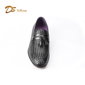 Wholesale designer italian genuine leather men dress shoes