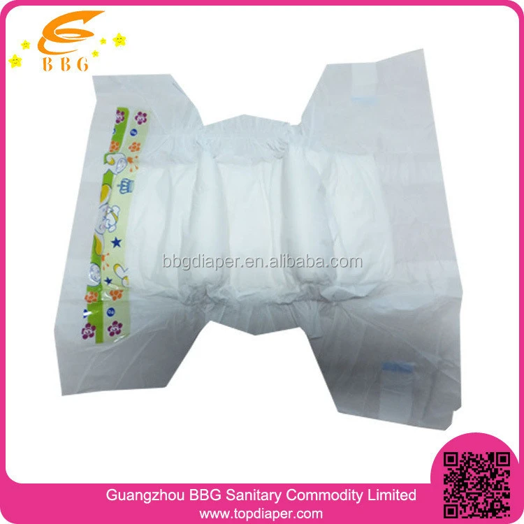 Wholesale disposable sunny big kids baby diaprs/nappies in china with bales