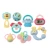 Import Wholesale eco friendly colorful baby bottle lovely toy soft baby rattle from China