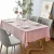 Import Wholesale European style ins fashion cotton linen printed fabric table cloth from China