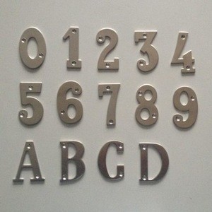 Wholesale European style Stainless Steel Door House Number