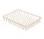 Import Wholesale fashion metal wire rose gold desk file basket tray holder for A4 paper office accessory from China