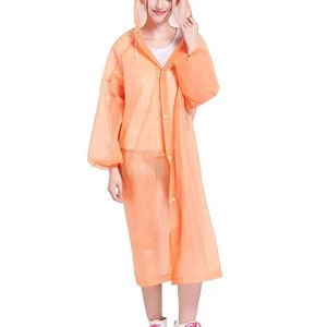 Wholesale Fishing Impermeable Rainwear Jacket Waterproof Transparent Raincoat for Men And Women
