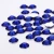 Wholesale flat back loose crystal beads 4mm royal blue resin nail art decorated with rhinestones