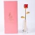 Import Wholesale Glass Crystal Rose Flower Romantic Glass Craft for The Best Wedding Gift Valentines Day from China
