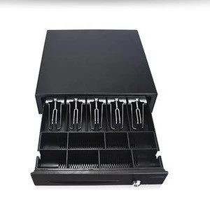 Wholesale Good Quality Supermarket Cash Drawer with Printer Stainless Steel POS All in One Cash Drawer