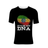 Wholesale Graphic T-shirt Mens Ethiopia T-shirt Diy Free Custom Made Name Regular Fit T-shirts Short Sleeve Crew Neck