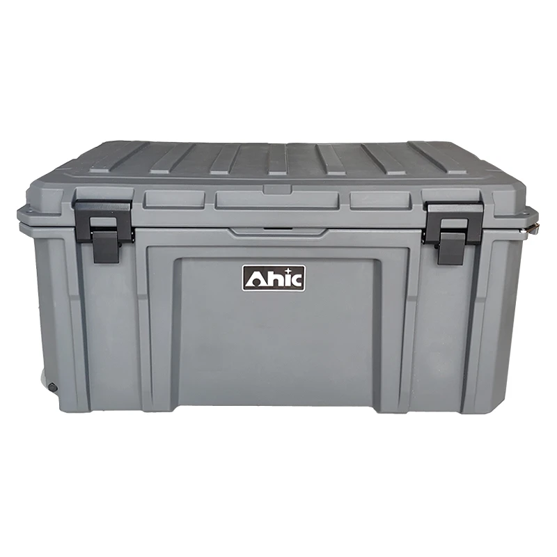 Wholesale Hard Plastic Wheeled Tool Box Container Jobsite Tool Storage Chest