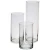 Import wholesale indoor home decorative clear or  many color cylinder murano glass vase from China