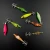 Import Wholesale low MOQ small wooden Shrimp fishing Lure EGI squid jig fish lure from China