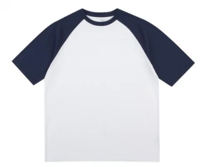Wholesale Mens Crew Neck Cotton T-shirt Oversized T-shirts Raglan Short Sleeve Shirts