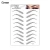 Import Wholesale New Designs High Quality Women Face Makeup Fake Waterproof Temporary Tattoo Eyebrow Sticker from China