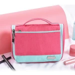 wholesale new product waterproof cosmetic travel organizer bag with hook