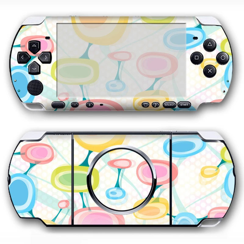 Wholesale Protective skin vinyl material decal Waterproof sticker for Sony PSP 3000 sticker GAME CONSOLE cover skin sticker