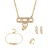 Import Wholesale saudi 18k gold plated jewelry dubai women wedding bridal jewelry set from China