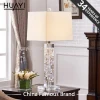 Wholesale  Shell Crystal Metal Fashion Bedside table lamp for hotel