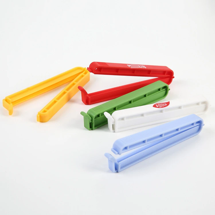 Wholesale shops multi-function 11cm Plastic Clips for Bags, Snake Sealing Clip