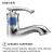 Import Wholesale Single lever bathroom faucet Chrome basin faucet for bathroom from China