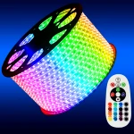 Wholesale Smart Neon Flex 220V Outdoor Flexible 5050 SMD 100m RGB Waterproof Led Strip/Led Strip Lights/Led Light Strip