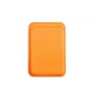 Wholesale Universal Magnetic Leather Mobile Phone Credit Card Holders Pouch with MagSafe Wallet Official
