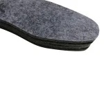 Wholesale winter warm health brown wool felt insole