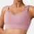 Import Wholesales Women Build in Bra Yoga Bra Back Clasp Design High Supports Ladies Workout Crop Top Fitness Bras from China