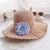 Import Wide brim raffia straw cuban style fedora hat from China