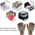 Import Women Winter Warm Wool Knitted Convertible Fingerless Mittens Cover Cap Gloves from China