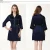 Import Womens 100% Silk Satin Robe Luxury Bathrobe Knee Length Sleepwear from China