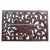 Import Wood carved wall decor, mdf,mango wood from India