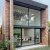 Import wood grain aluminium garden villa sliding exterior glass door from China