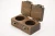 Import Wooden wedding ring bearing box. Mens and womens double ring box from China