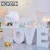 Import WOWORK FUSHUN wedding party &amp; event rental props marquee alphabet light metal sign giant love letters for wedding background from China