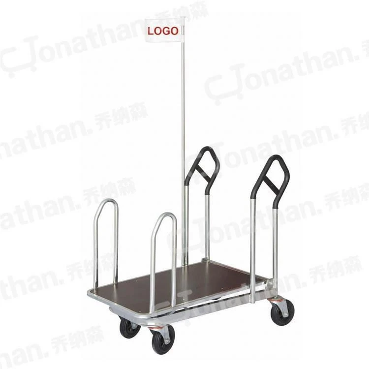 WT-2 platform logistic carts transport hand warehouse metal trolley