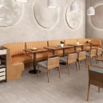 X Wholesale Modern Luxury Coffee Shop Furniture With Price List Cheap Restaurant Booths Furniture Supplier Restaurant Furniture