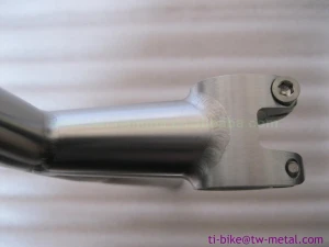 XACD made titanium stem handle bar Ti road handlebar TItanium flat handle bar for road bicycles