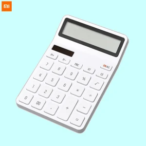 Xiaomi Mijia KACO LEMO Desktop Calculator Photoelectric Dual Dive 12 Number Display Intelligent Shutdown For School Office Home