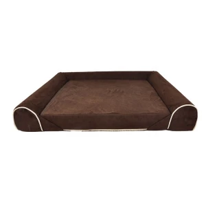 YangyangPet Products High Quality Pet Bed Sofa with Waterproof Inner And  Removable Mat Luxury Memory Foam Dog Bed Dog Bed Sofa