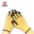 Import Yellow crinkle latex palm coating aramid machinist anti cut protection gloves from China