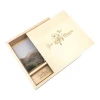 YONANSON Wedding Wood USB Flash Drive customized wooden photo box for wedding wooden wedding photo album