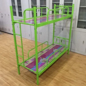 YT-C004, school dormitory bunk bed / metal iron bunk bed / two floor bed