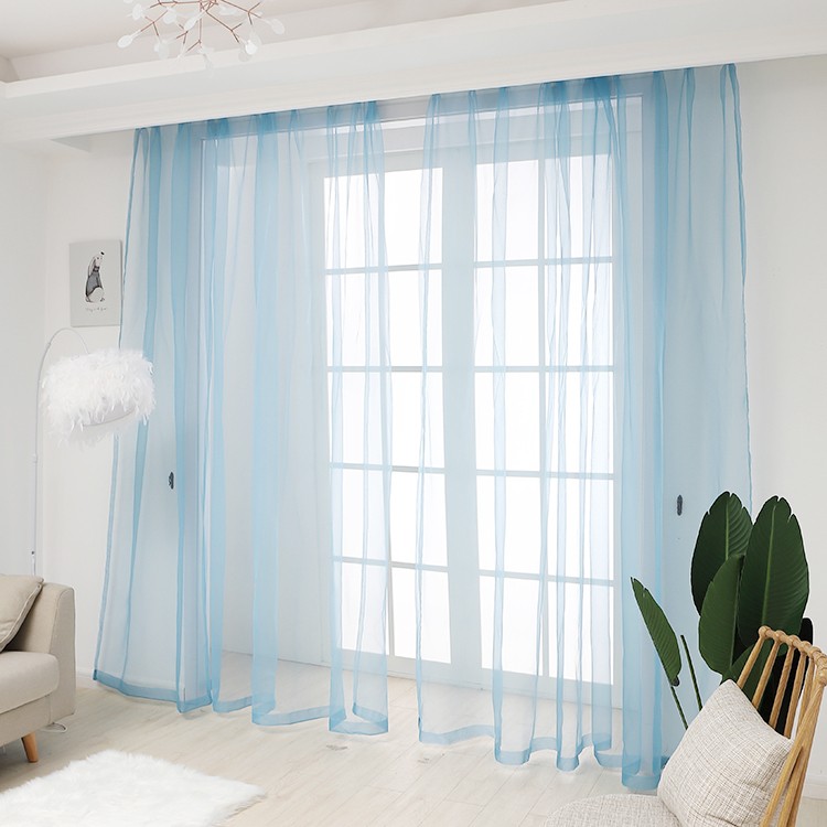 ZHONGHUA Shaoxing Textile 52*63 Crystal Sheer Curtain Tulle Fabric
